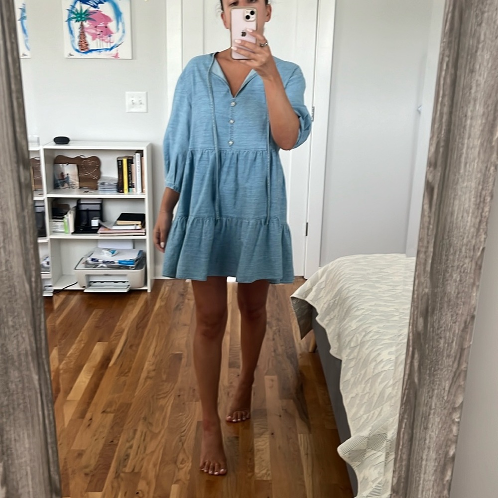 Short Denim Dress
